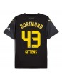 Borussia Dortmund Jamie Bynoe-Gittens #43 Bortedrakt 2024-25 Korte ermer